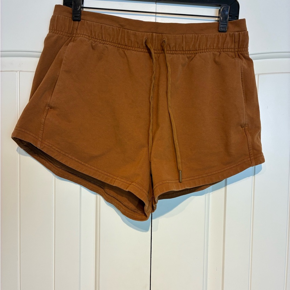 lululemon athletica Women's Rust Drawstring Athletic Shorts Size 10
